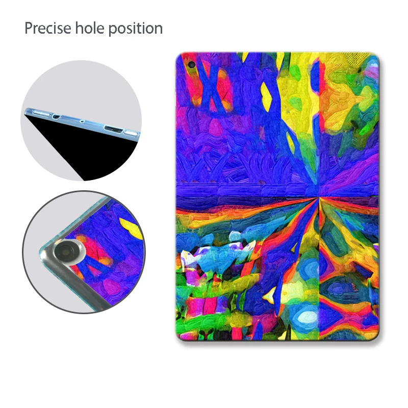 Окрашенные DIY Чехлы для планшетов Apple i Pad 2 3 4 5 6 Air 1 9 7 модель A1474 A1475 A1476 A1566 A1567 Мягкий