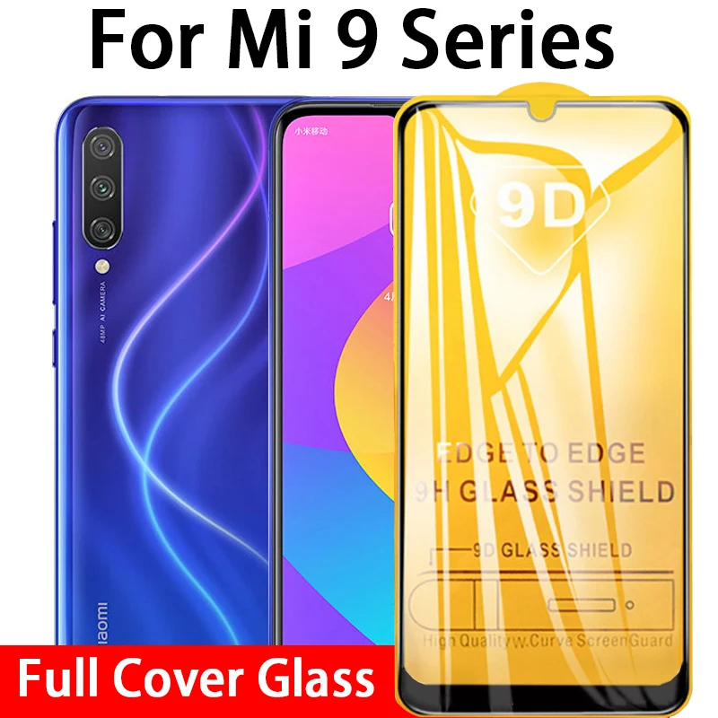 Закаленное стекло 9D с полным приклеиванием для Xiaomi Mi 9X 9 SE Pro Lite защитная пленка