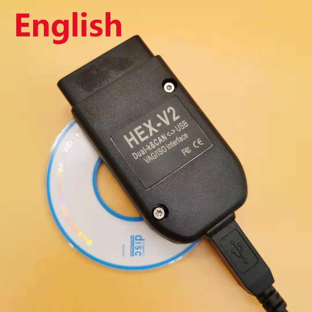 VAG COM 21 3 VCD) шестигранный V2 USB Интерфейс для VW AUDI Skoda сиденья Com 20 12 multi язык ATMEGA162 + 16V8