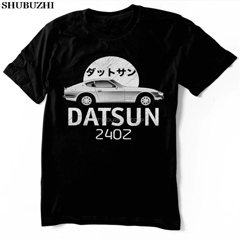 Модные новые футболки с логотипом JDM Datsun 240Z японская Классическая футболка из 100%