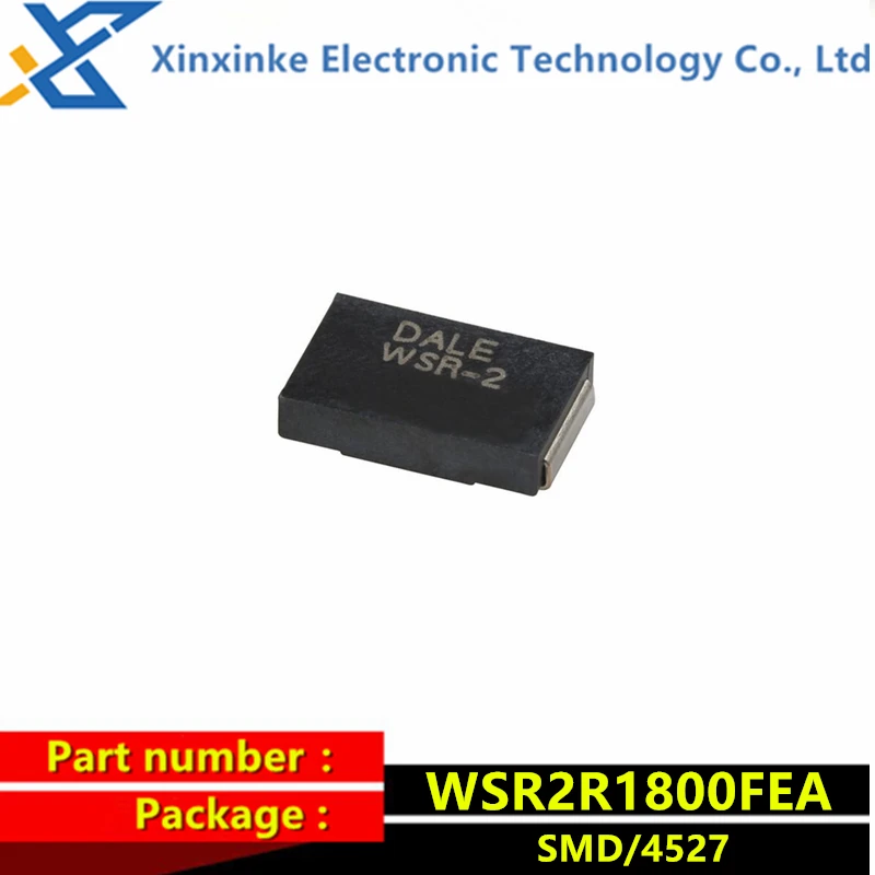 

WSR2R1800FEA DALE WSR-2 0.18R 1% 4527 2W 180mR 75PPM Current sensing resistor - SMD .18ohms 2watts New original genuine