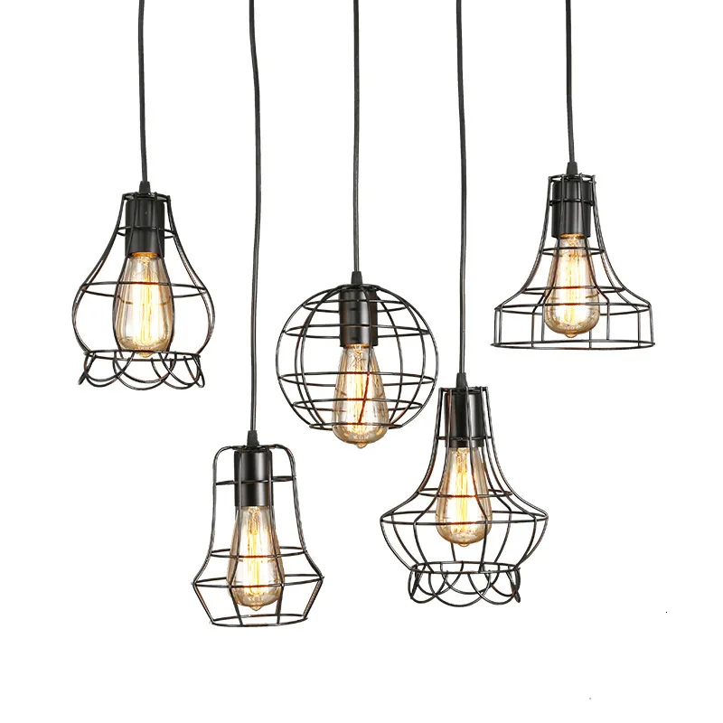 Скандинавские стеклянные шаровые подвесные светильники винтажный обруч золотой