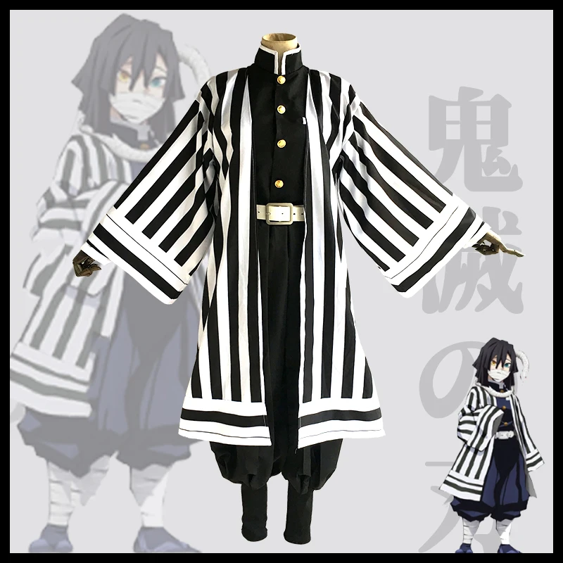 

Anime Comic Demon Slayer Kimetsu no Yaiba Cosplay Costumes Iguro Obanai Cosplay Costume Uniforms Halloween Blade Of Demon