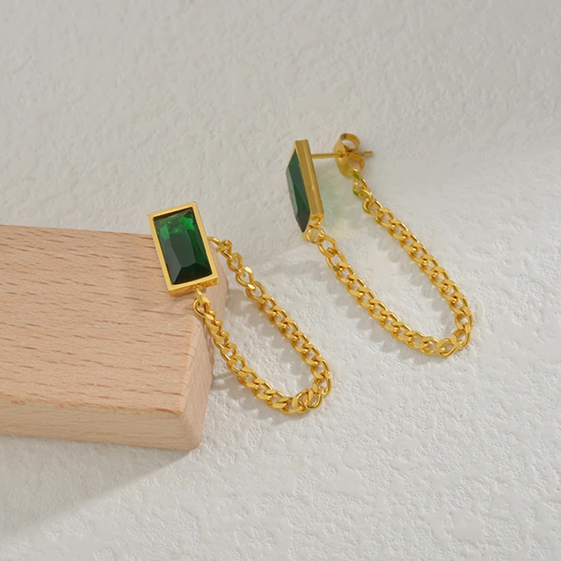 Новый модный зеленый камень ожерелье браслет костюм специально высокого