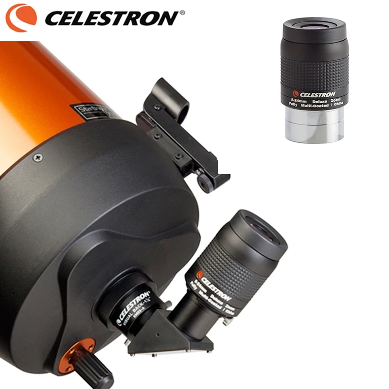 Асферические окуляры Celestron 8-24 мм 1 25 зума высокая мощность полностью покрытые