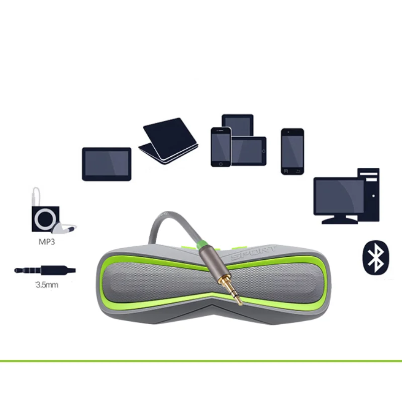 P & 2 Bluetooth динамик Портативный Открытый громкий беспроводная мини Колонка 3D 6 Вт