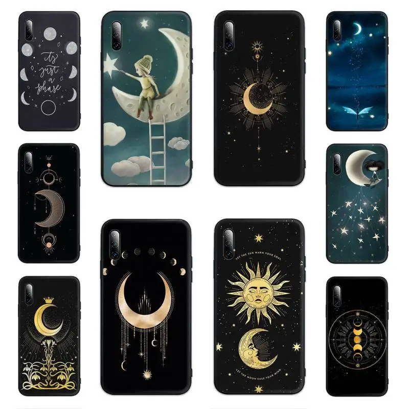 

Magic Moon Tarot Pattern Soft Phone Case for Samsung A02 A52 A20S A12 A20E A30S A32 A40 A50S A51 A70 A72 A80 Fundas