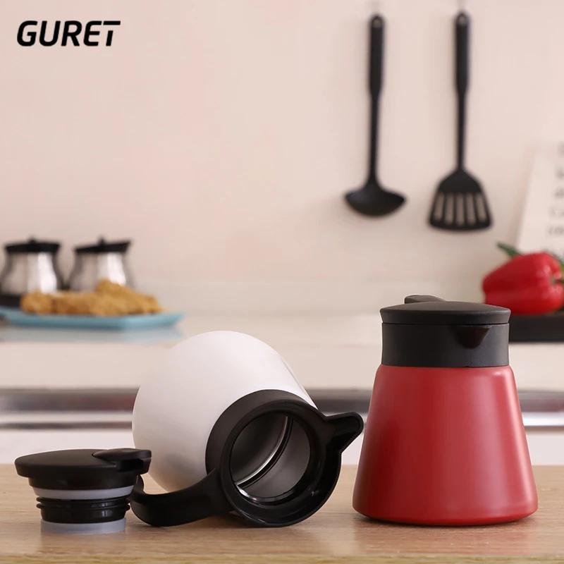 Изоляционный кофейник GURET чайник для воды в Европейском стиле итальянское мокко