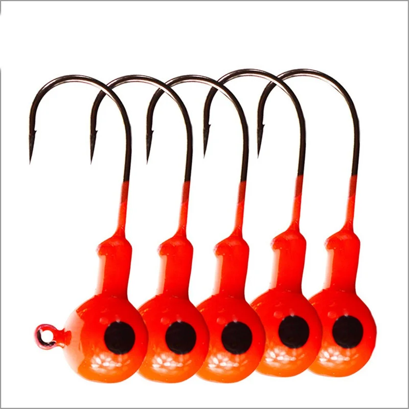 

34pcs Soft Worm Fishing Baits Lead Jig Head Hooks Simulation Lures Tackle Set Fishing Lures Tackle Tools