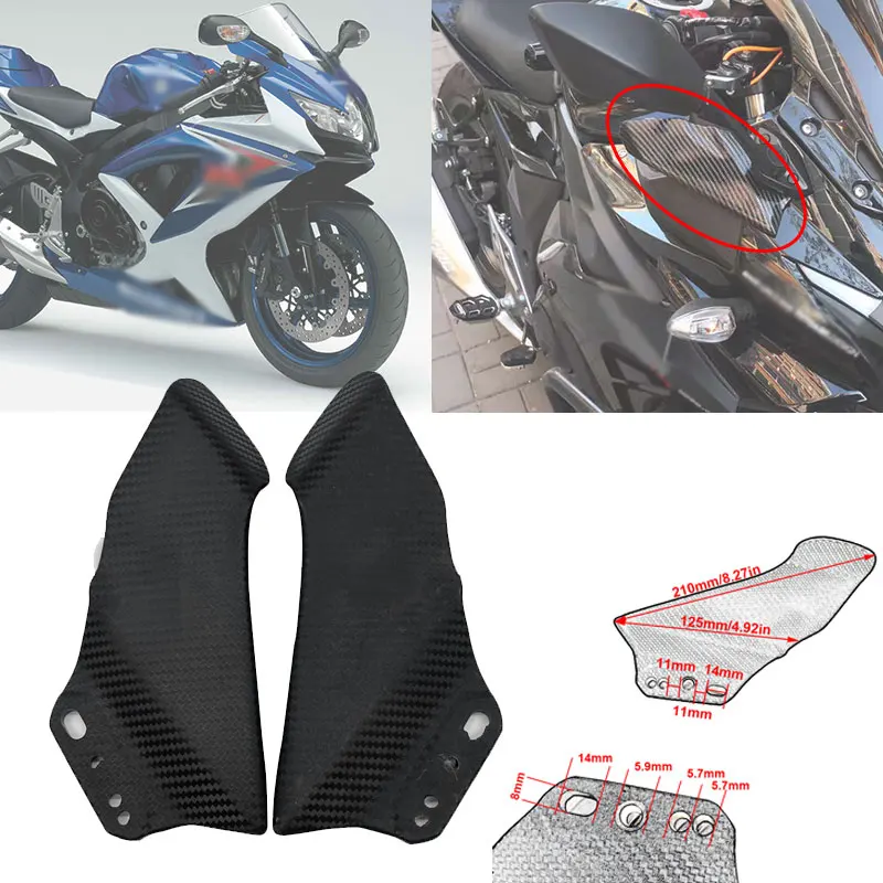 For Suzuki GSX-R600 GSX-R750 GSX1300R Hayabusa GSXR1000 GSX/TL1000R GSX-750 GSX-R1000R Motorcycle Side Wing Fairing Spoiler New |