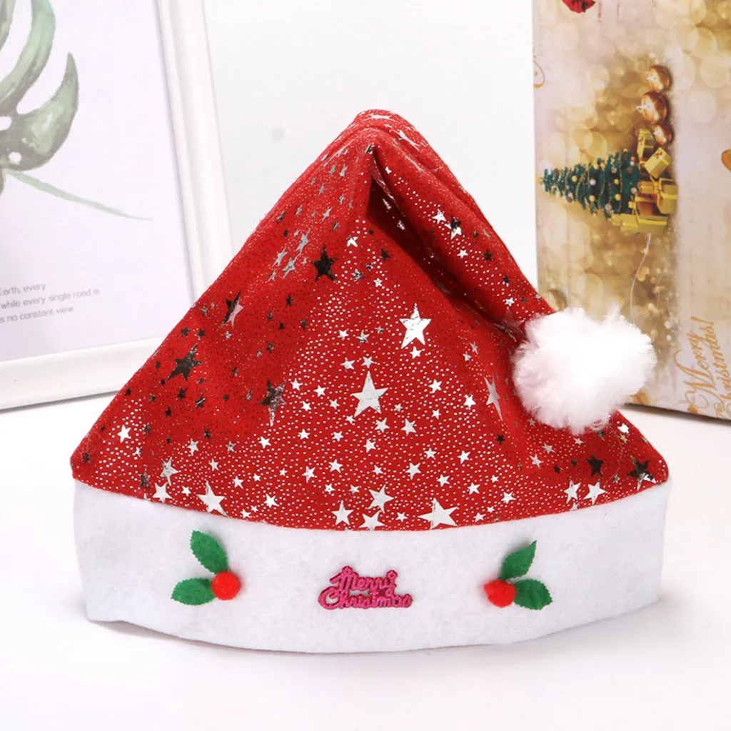 Рождественские украшения шапки для детей женщин мужчин мальчиков девочек луна