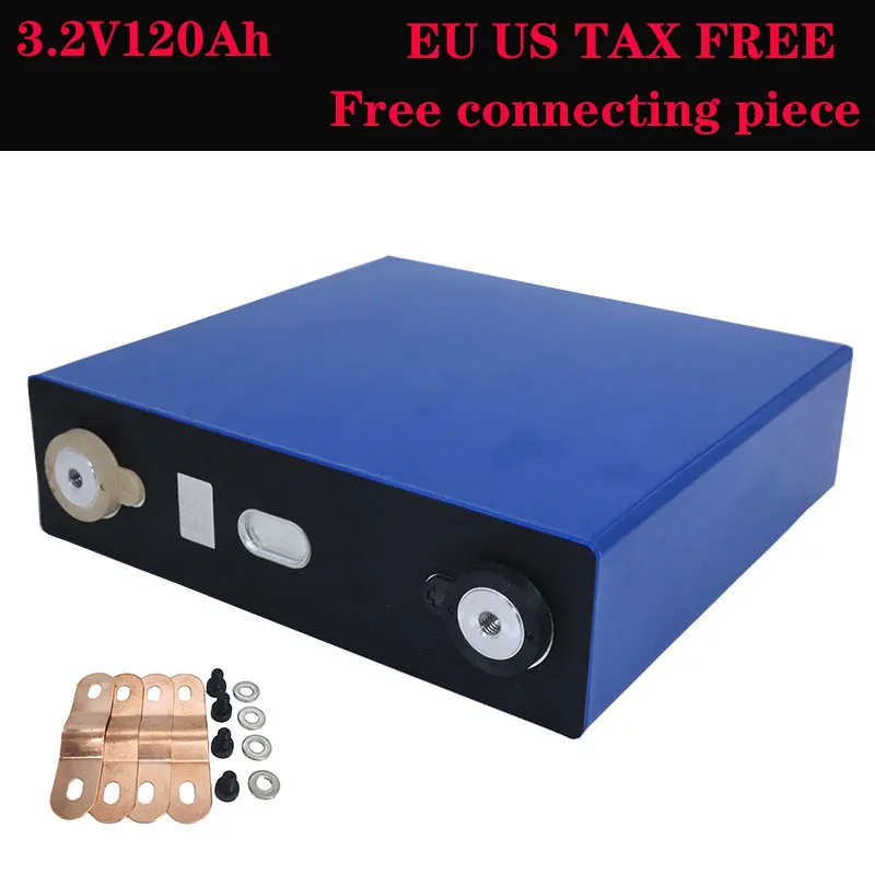 2020 Новый 4 шт. 3 2 V 105Ah 12V120Ah батарея LiFePO4 литий железо фосфатный аккумулятор