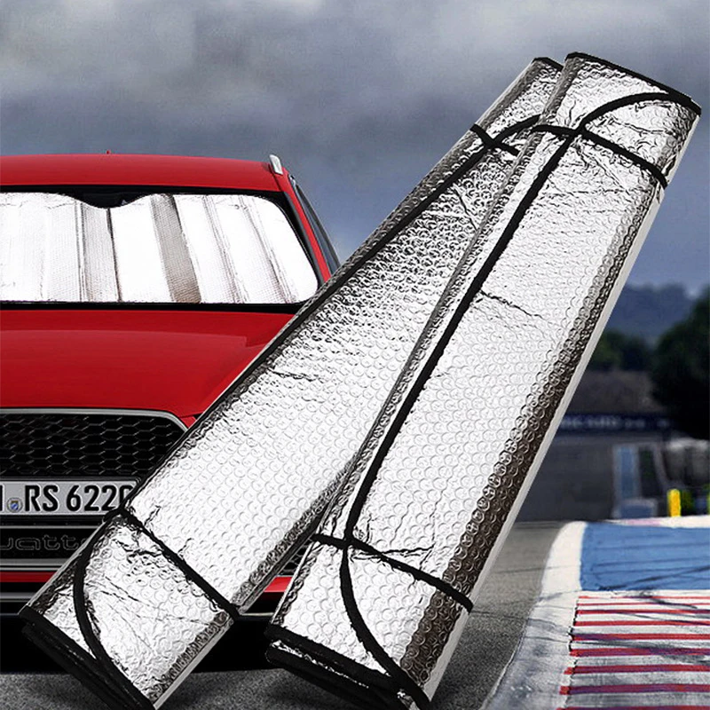 

Foldable Automobile Sunshade Cover Car Windshield Snow Sun Shade Waterproof Protector Cover Car Front Windscreen Visor