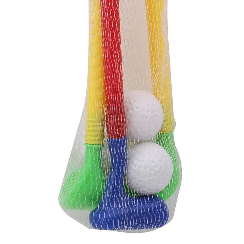 

3 Golf Clubs 3 Golf Balls Toy Mini Golf Game Hot Sale Children Kids Golf Club Toys Sports for Baby Grasping Ability Developing