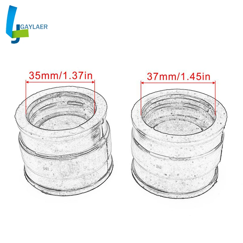 

Motorcycle Carburetor Interface Adapter Intake Manifold For Honda 16211-426-000 CB650 RC03 1979-1982