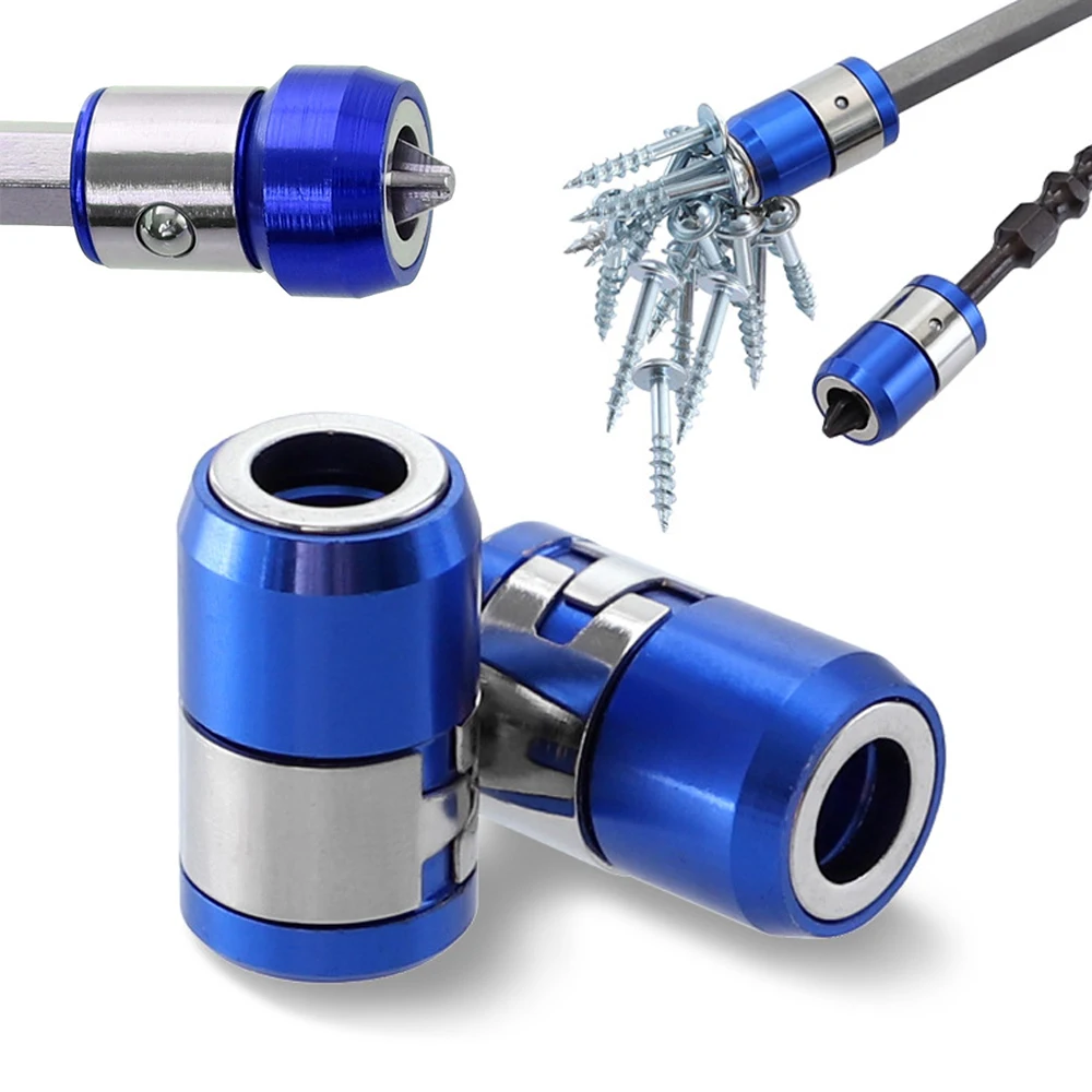 

Screwdriver Drill Bit Magnetic Ring for Magnetic Adjustable Screw Drill Tip Magnet Powerful Ring Holder Power Tools Accessories