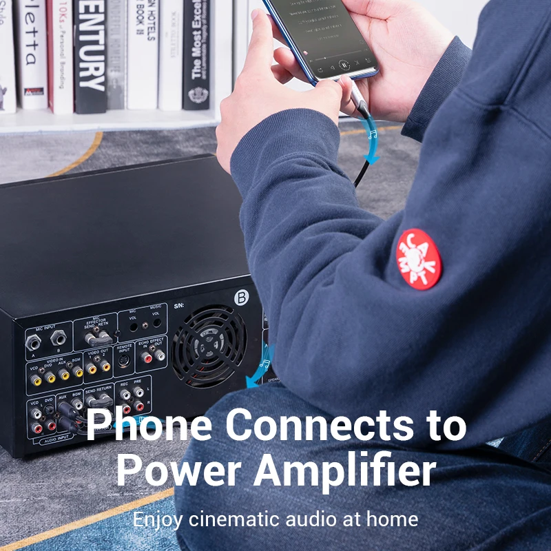 vention usb c к rca аудио кабель тип c к 2 rca каб