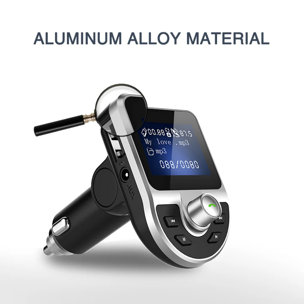 Автомобильный MP3 плеер с ЖК экраном 1 44 дюйма Bluetooth громкой связью музыкальный