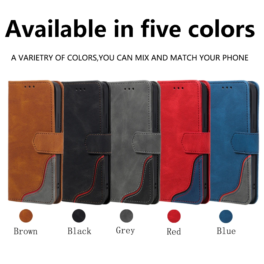 

Leather Flip Card Slots Case For Huawei P50 P40 P30 Pro Mate 20 Lite P Smart 2021 Y6 2019 Wallet Magnetic Phone Bags Cover Coque