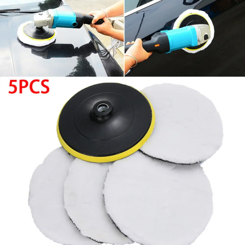 

Auto Polishing pads 18cm/7\" 7inch 8500 RPM Bonnet Car For Car Polisher