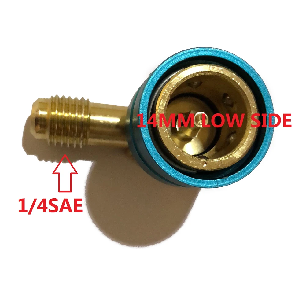 Автомобильный быстрый соединитель Freon R1234YF к R134A низкобоковой быстроразъемный