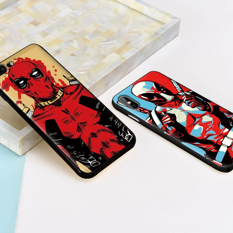 FOR Xiaomi mi 9T A3 PRO 8 A2 LITE MI 6X MIX 2S 3 Deadpool F1 9 CC9E CC9 SE Soft Silicone Phone Case | Мобильные телефоны и