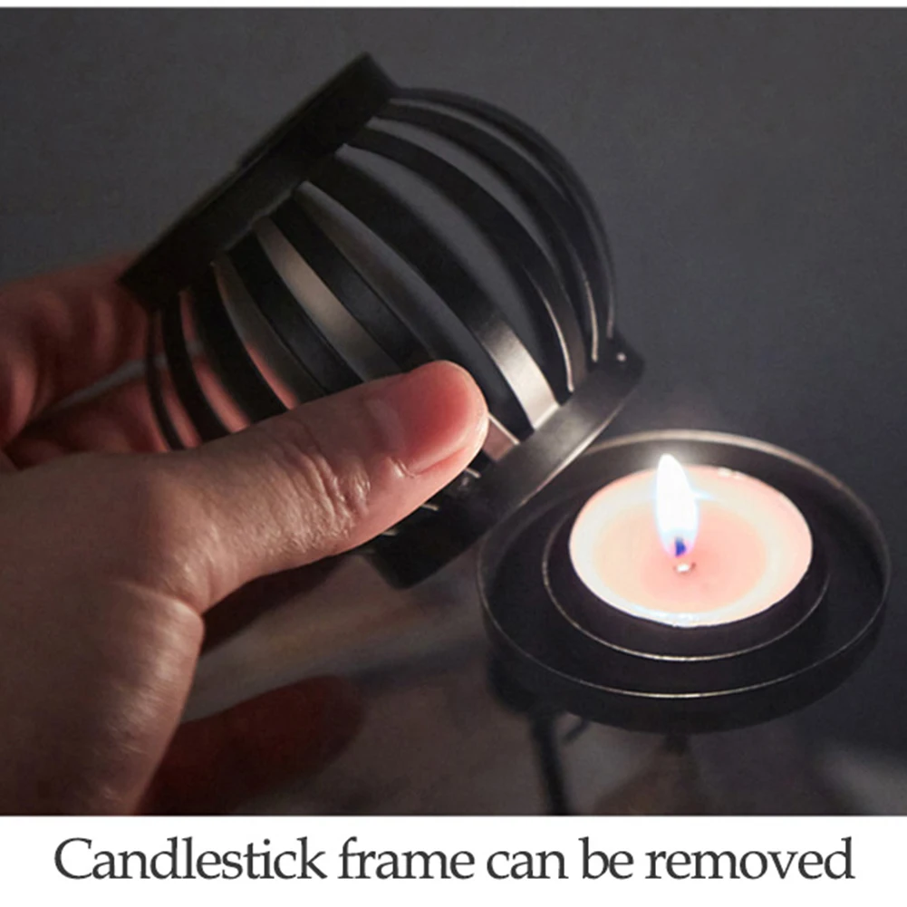 Creative Nordic Candlestick Abstract Iron Men Candle Holder Modeling Candlesticks Home Bar Restaurant Romantic Decor | Дом и сад