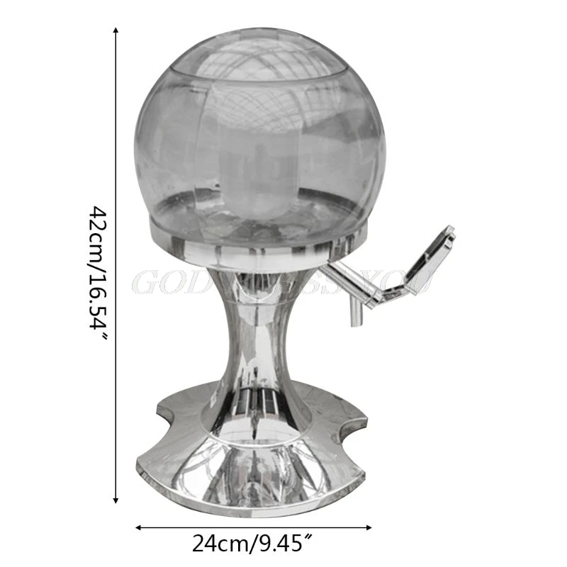 

Portable Ice Core Ball Shape Beverage Dispenser Practical Container Durable Stainless Steel Cold Draft Beer Tower Pourer