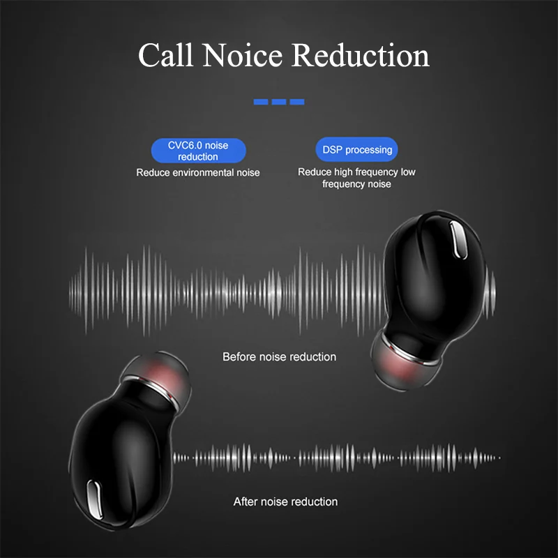 Наушники вкладыши X9 Bluetooth 5 0 Hi Fi с микрофоном|Наушники и гарнитуры| |