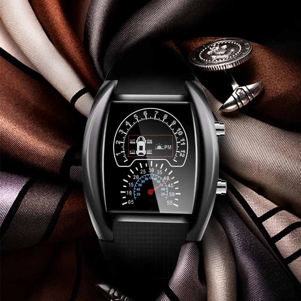 2019 новый модный креативный мужской светодиодный светильник вспышка турбо