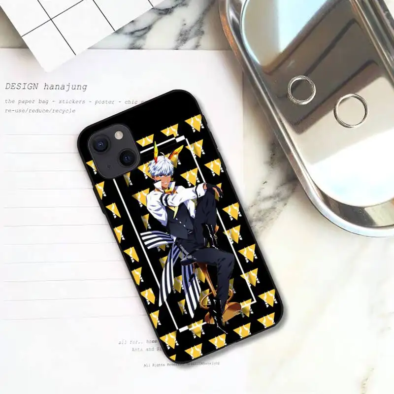 Чехол для телефона RUICHI Anime Obey Me Mammon iPhone 11 12 Mini 13 Pro XS Max X 8 7 6s Plus 5 SE XR | Мобильные