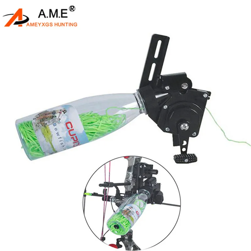 

1PC Archery Bow Fishing With 40m Spincast Reel Bowfishing Tool For Compound Recurve Bow For Hunting Shooting Accessories