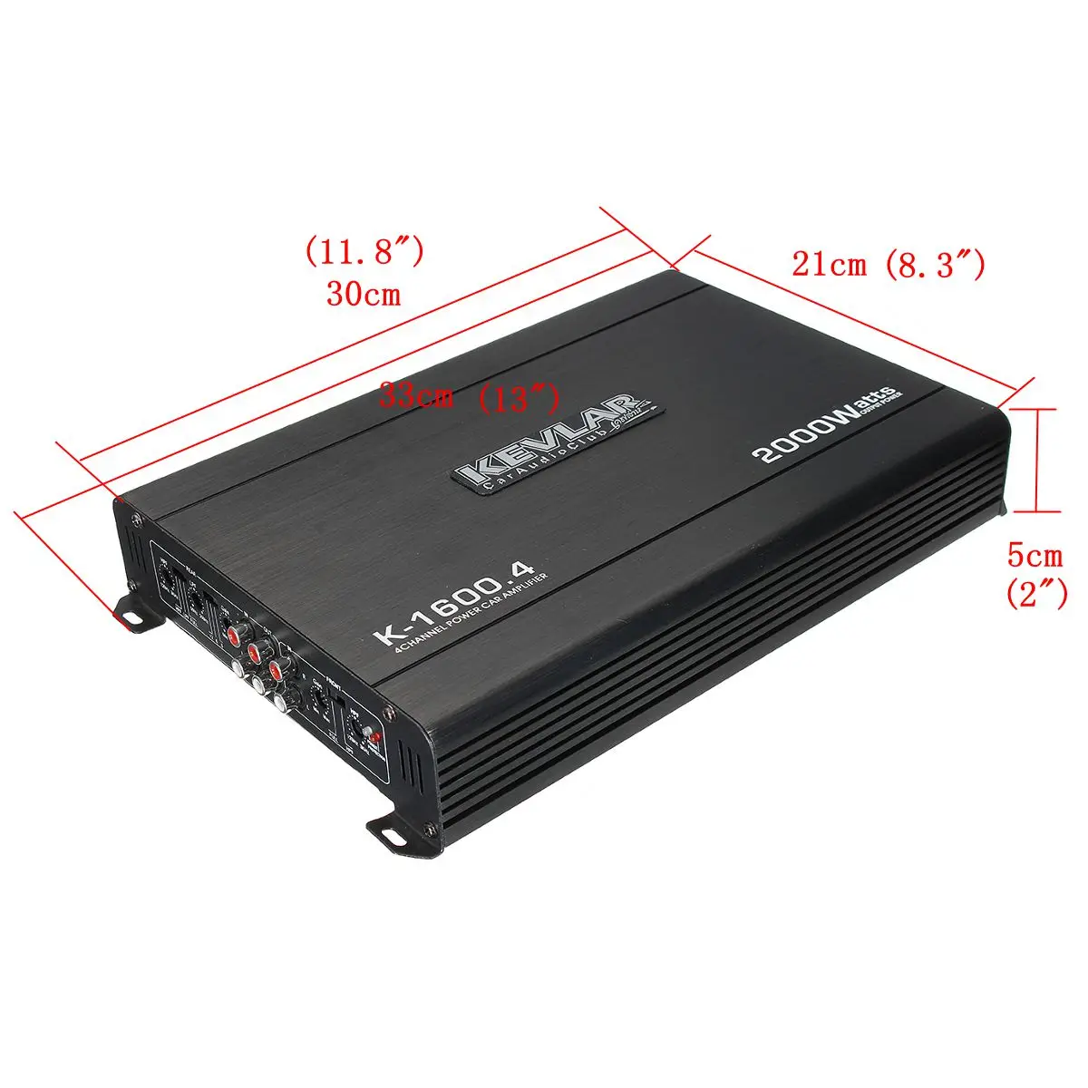 

2000W DC12V-14.4V Car Audio Power Amplifier 4 Channel Car Amplifier Speaker Vehicle for Cars Amplifier Stereo Subwoofer