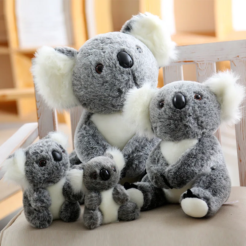 

20-40cm Kawaii Kealas Plush Toys Cute Australia Koala Plush Toy Soft Animal Stuffed Dolls Christmas New Year Gifts For Kids
