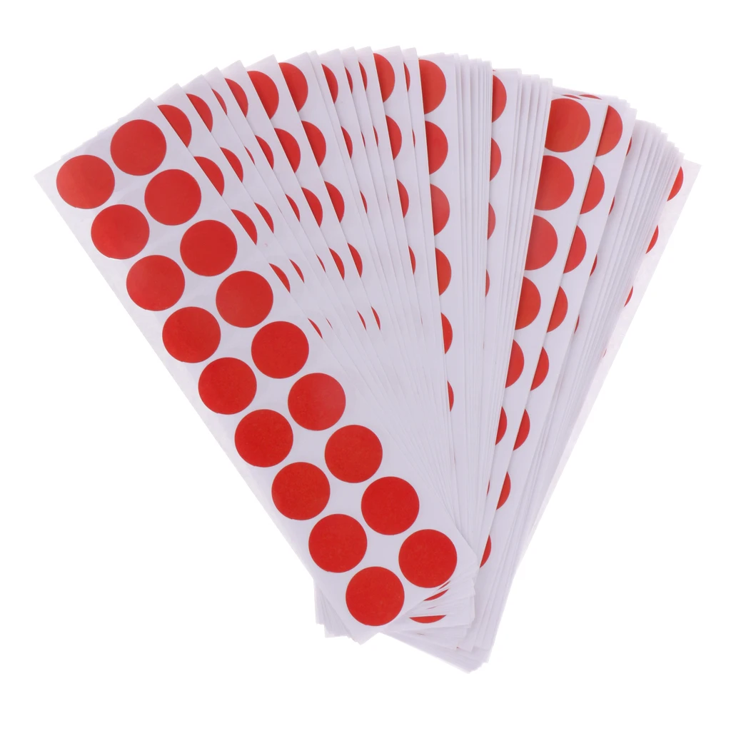 

900pcs Round Cover Up Patches , Target Paster 0.8"