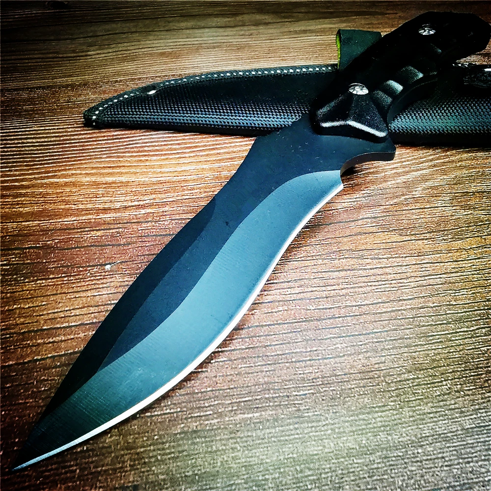 Высококачественный нож уличный тактический с фиксированным лезвием высокой