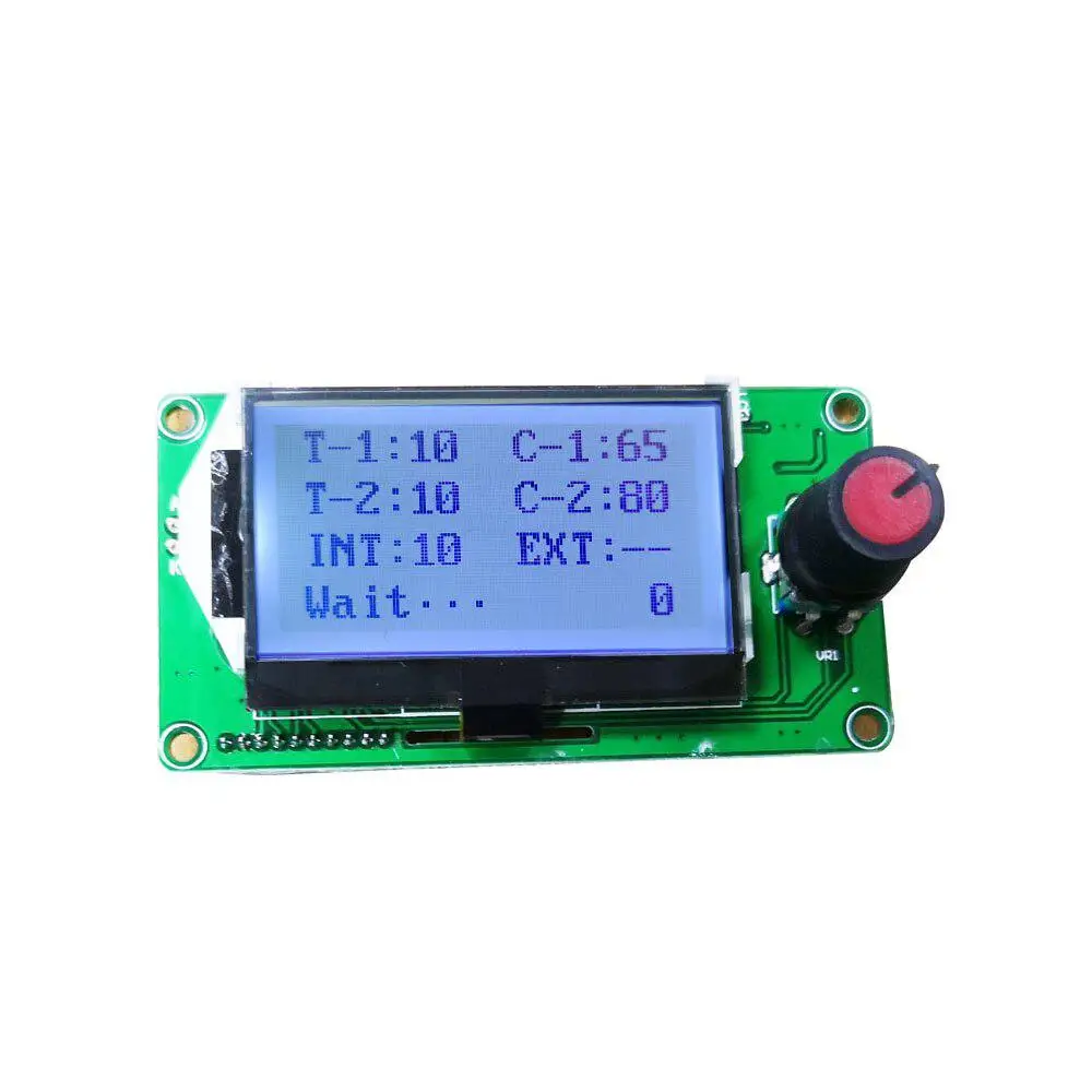 100A / 40A ЖК дисплей цифровой двойной импульсный кодер точечный сварочный аппарат