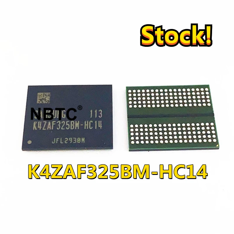 

New K4ZAF325BM-HC14 K4ZAF325BM GDDR6 2GB 180FBGA IC CHIP