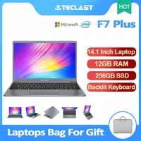 newest teclast f7 plus laptop 14 1inch 12gb lpddr4 256gb ssd intel n4100 notebook 1920x1080 ips windows 10 os type c ultra thin