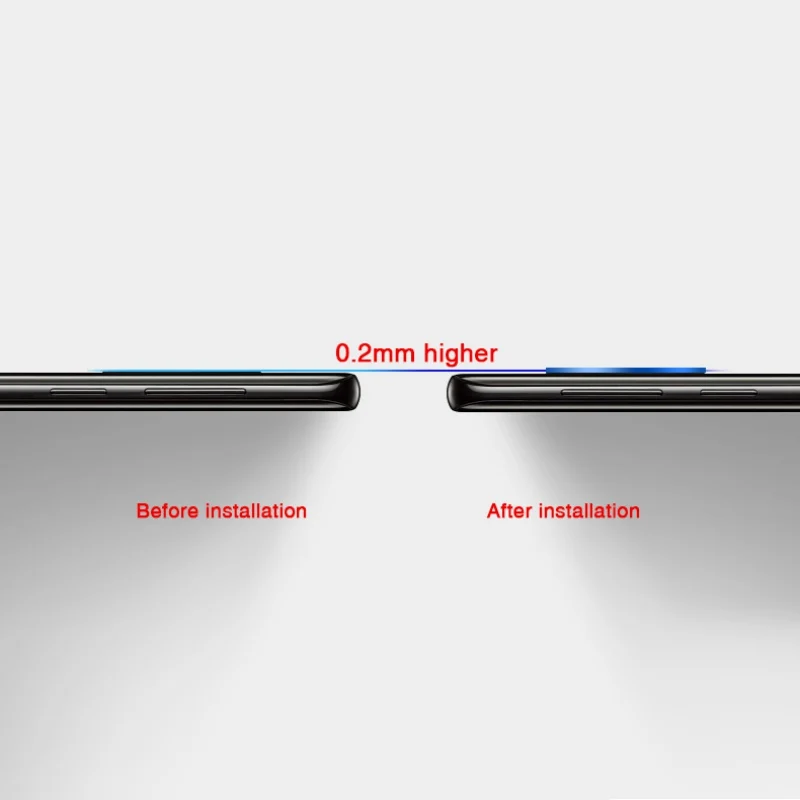 Закаленное стекло для задней камеры телефона samsung S9 Plus Note 8 Защитная пленка