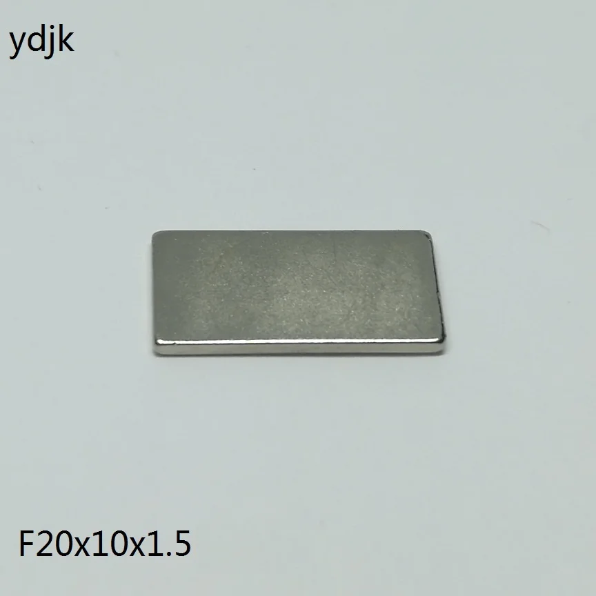 10 шт./лот N35 NdFeB прямоугольный Блок Неодимовый магнит 20x10x1 5 20*10*1 Магниты 5|Магнитные