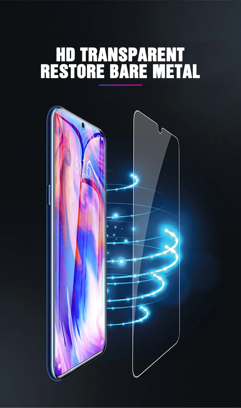 Закаленное стекло для Xiaomi mi 9 SE стекло для mi 8 Lite защита экрана на Xiaomi mi 9 9T 8 Lite A2 A3 Pocophone F1 MAX 3 2 Стекло