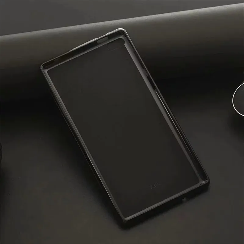 Чехол для Lenovo Tab7 Essential защитный черный прозрачный простой мягкий чехол из ТПУ Для
