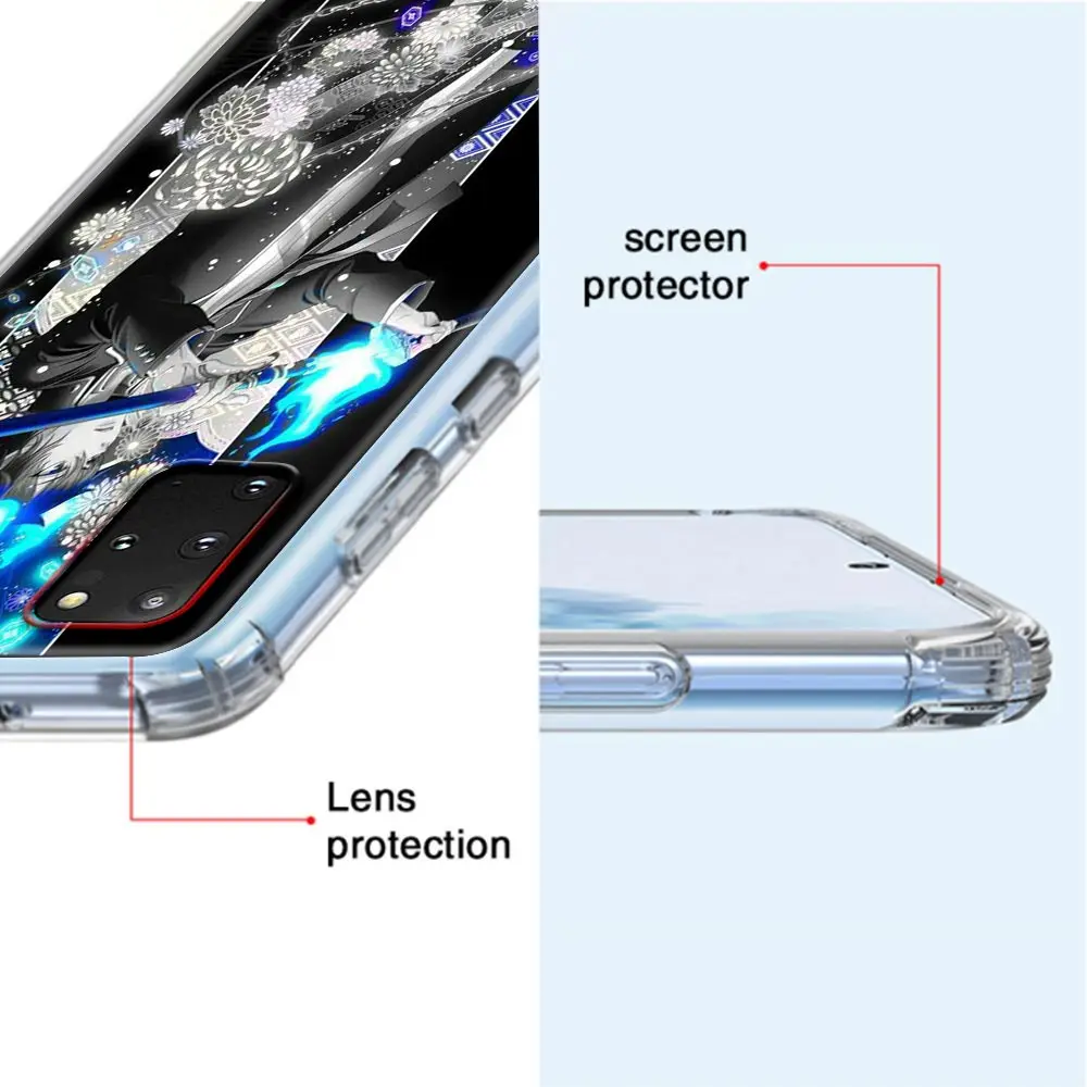 

Noragami Anime Shockproof Airbag Phone Case for Samsung Galaxy S10 S10e S20 Plus FE S8 S9 S10 Lite S20 Ultra 5G Soft Cover
