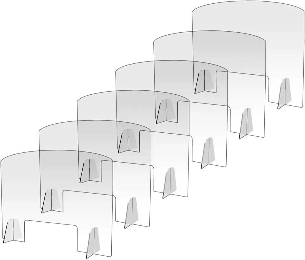 30-дюймовый х 24 дюйма оргстекло щит прозрачный акрил Экран защита для счетчика