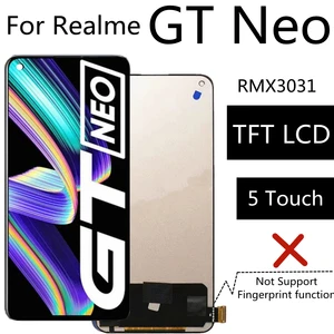6.43" TFT LCD For Realme GT Neo RMX3031 LCD Display Touch Screen
Assembly Replacement Accessory