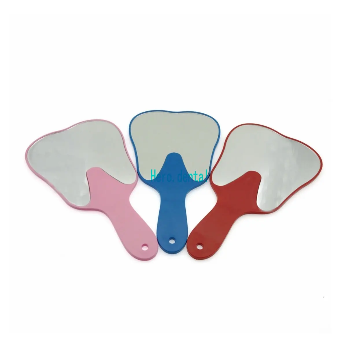 6 шт симпатичная ручка стоматологического зеркала инструмент Небьющийся