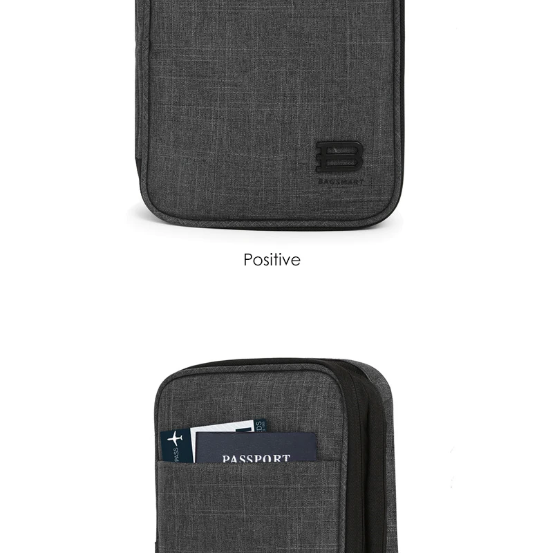 BAGSMART электронные дорожные аксессуары нейлон для sd-карты USB кабель Kindle iPad зарядное устройство портативные аксессуары сумка