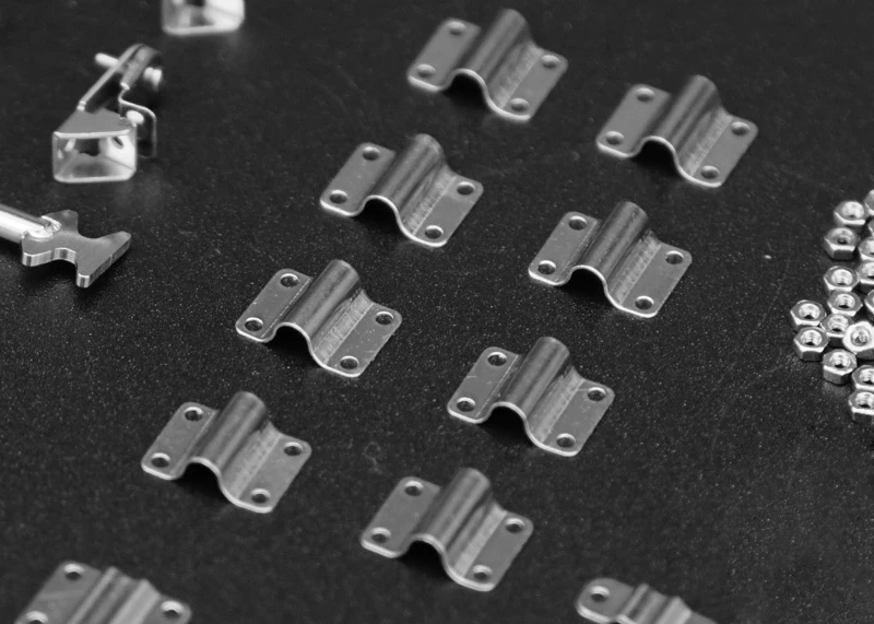 1/14 LESU игрушка модель металлический грузовик отсек дверной замок для DIY TAMITA Scania RC