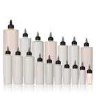 30 упаковок пластиковых дозирующих бутылок, лабораторные регулируемые пластиковые бутылки LDPE с закрученными крышками (120 мл)